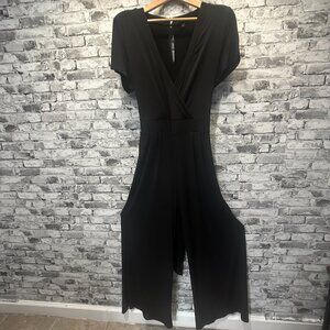EUC Torrid Black Jumpsuit With Tie Back Size 2X
